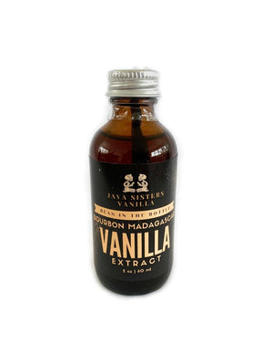 Open image in slideshow, Madagascar Pure Vanilla Extract - A Bean in the Bottle. - Java Sisters Vanilla

